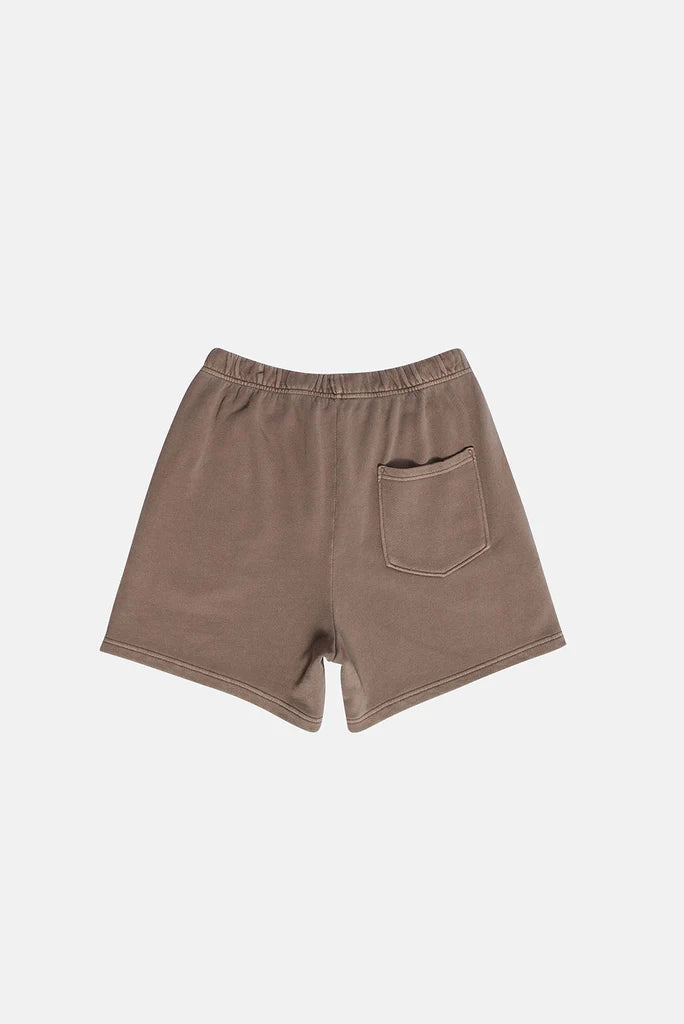 VINTAGE BROWN SWEAT SHORTS