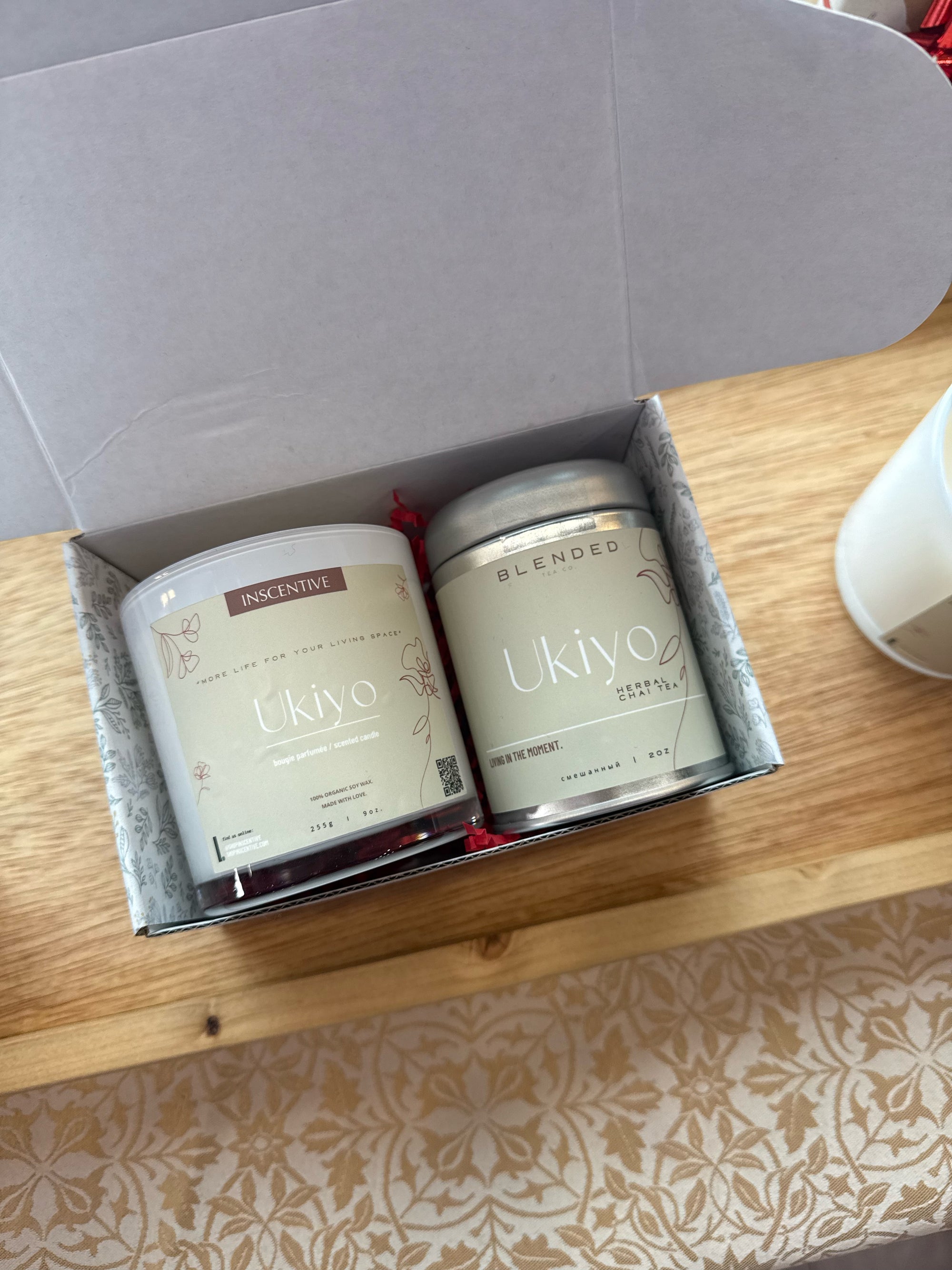 inscentive x blended tea gift box